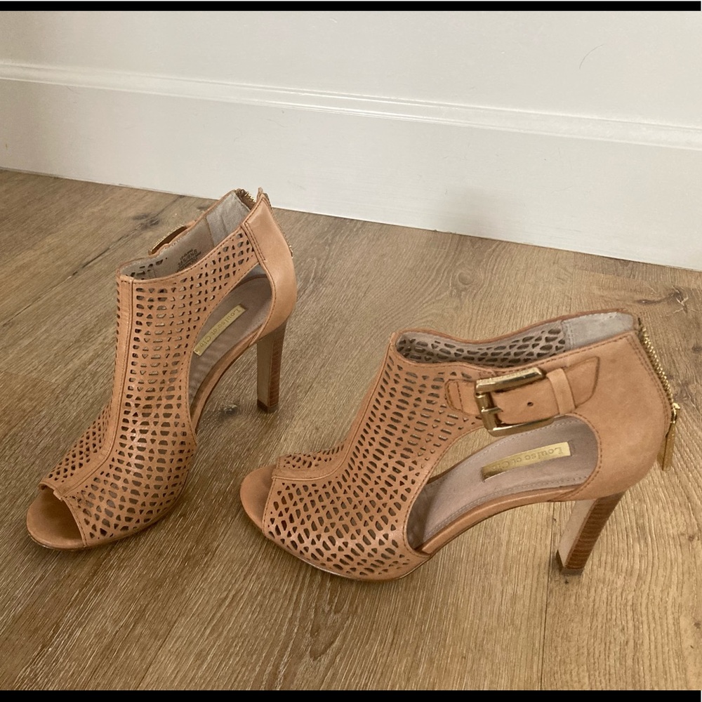 Louise et Cie Nude Cut-Out Bootie